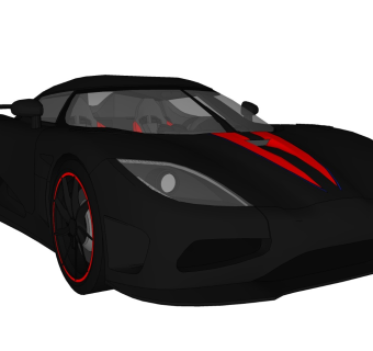 超精细汽车模型 柯尼塞格 koenigsegg agera